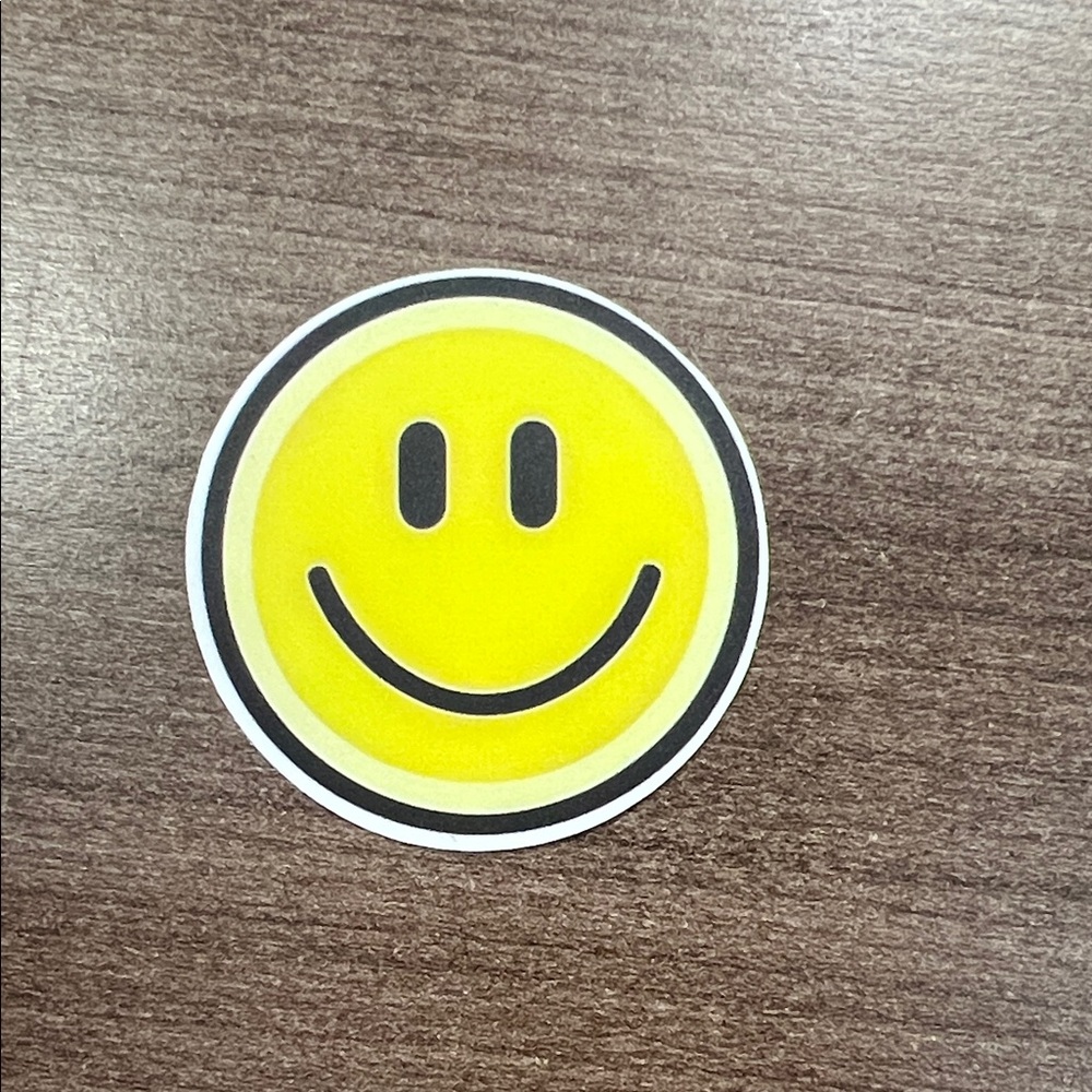 4/$10 Smiley Face Sticker